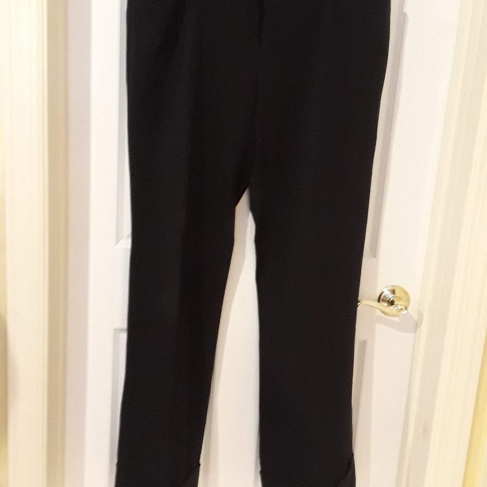 Classic Black Pants 18 Tall--with cuffs.